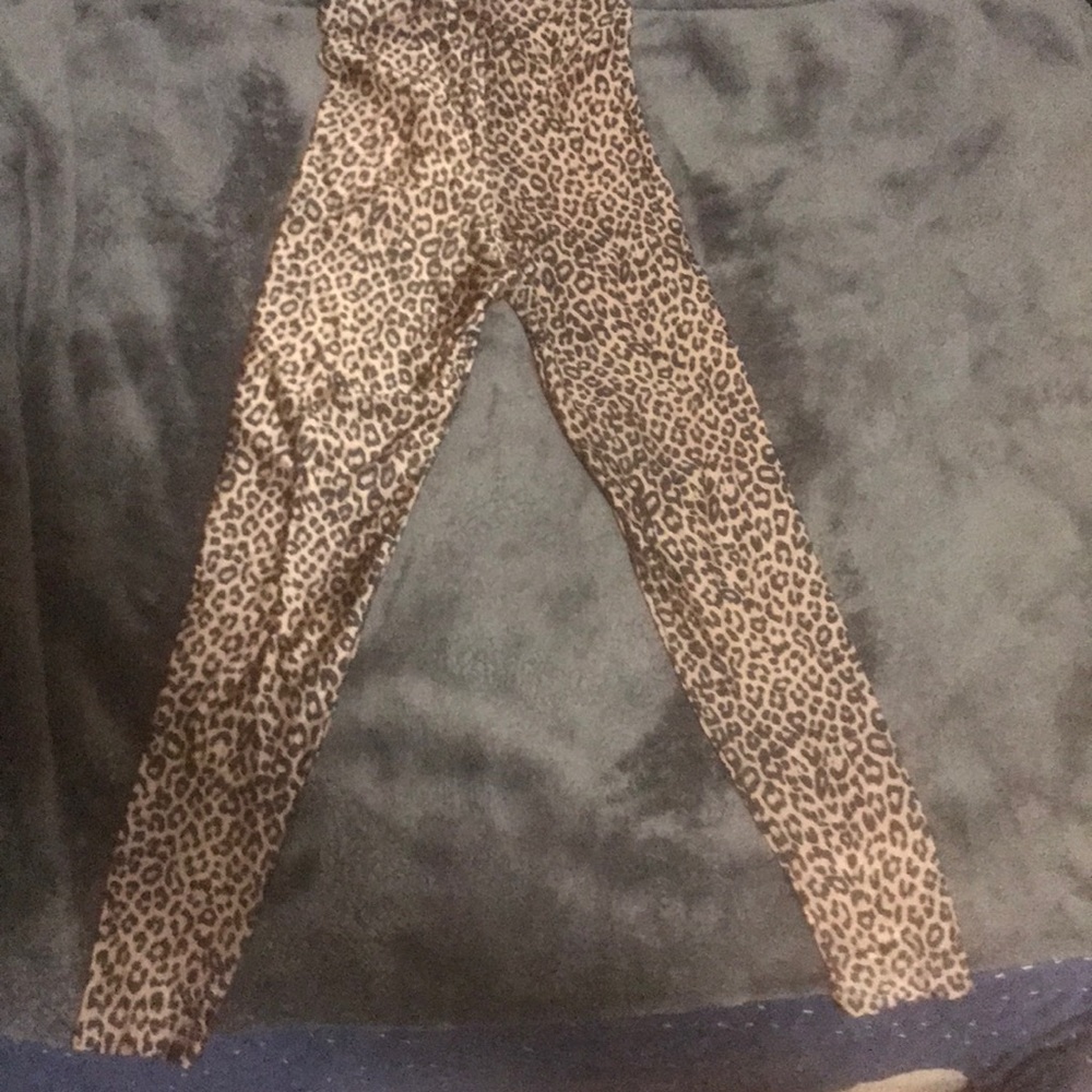Printed tricot leggings